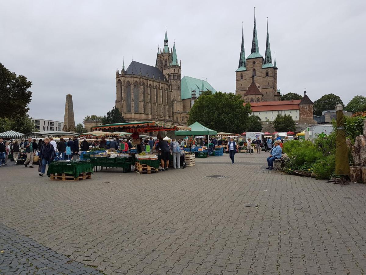 Ferienwohnung Zum Augustiner III Erfurt Exterior foto